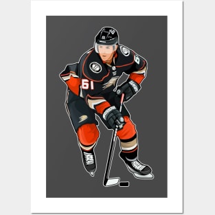 Troy Terry #61 Skates The Puck Posters and Art